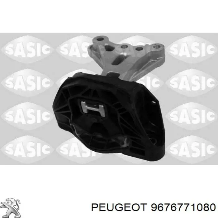 9676771080 Market (OEM) coxim (suporte direito de motor)