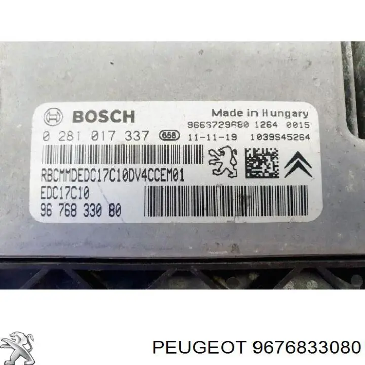 9676833080 Peugeot/Citroen 