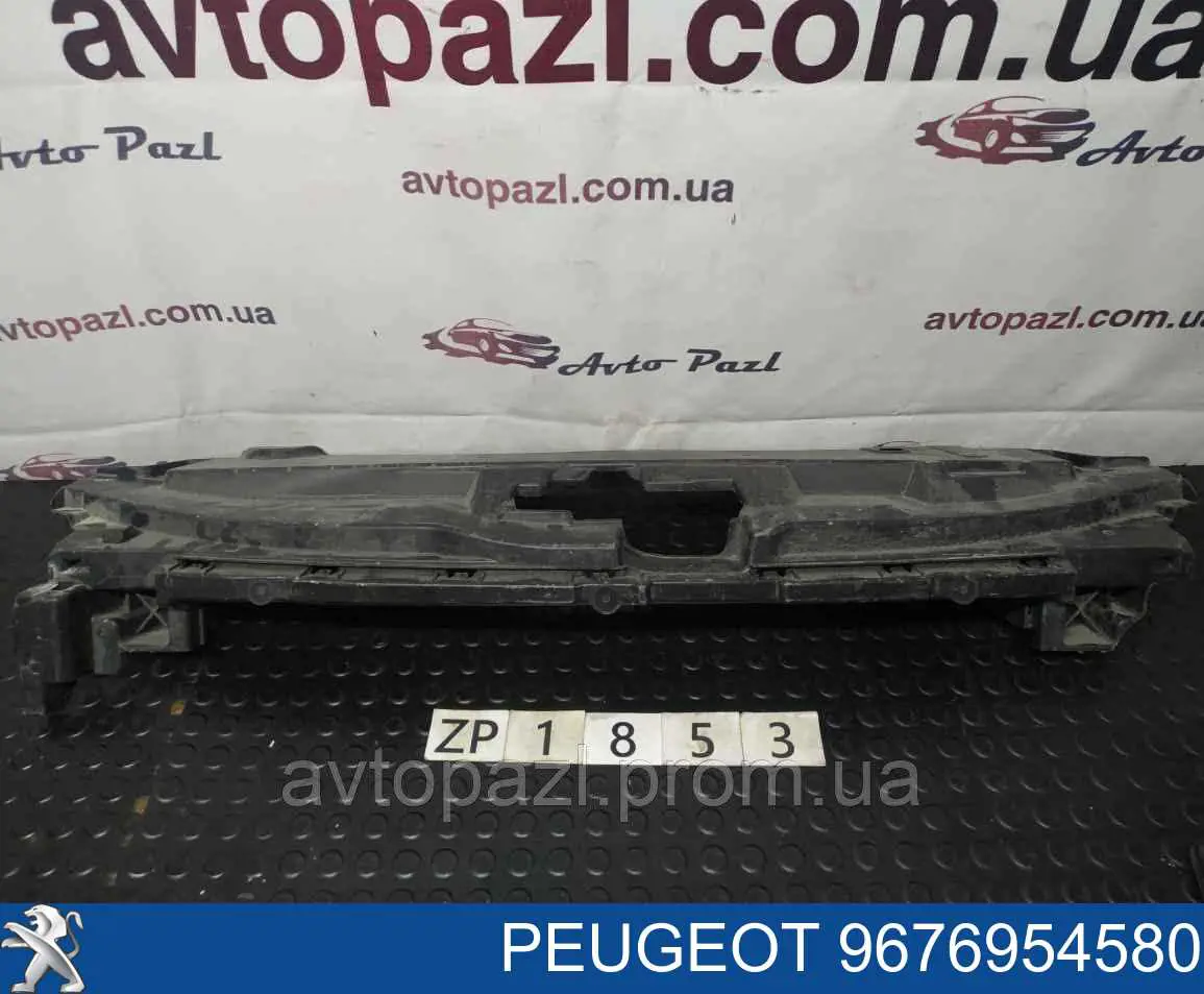 Накладка передней панели (суппорта радиатора) верхняя Peugeot/Citroen 9676954580