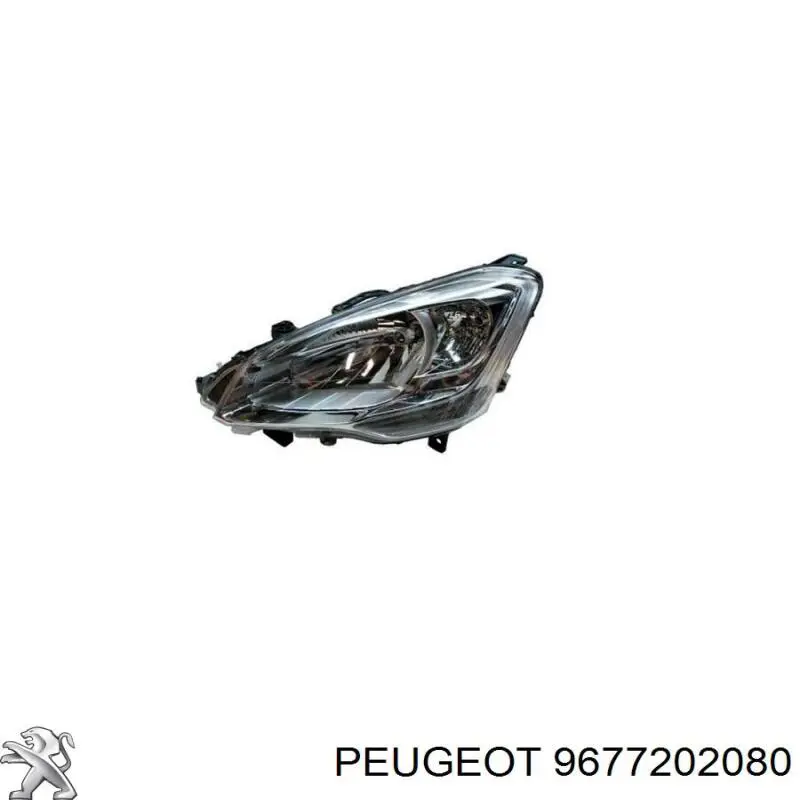 Купить 9677202080 Peugeot/Citroen Фара левая передняя