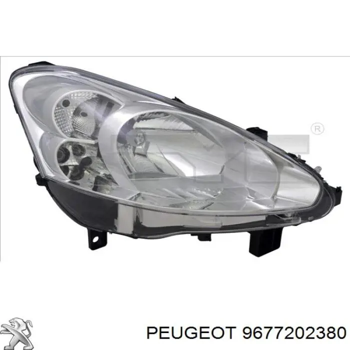 Фара правая 9677202380 Peugeot/Citroen