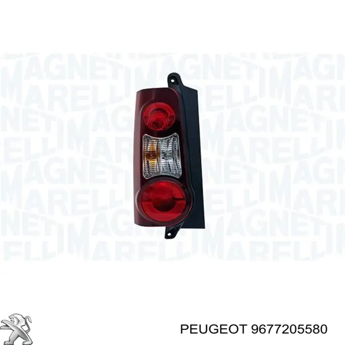 Фонарь задний левый FP2035F5E Depo/Loro/Abakus