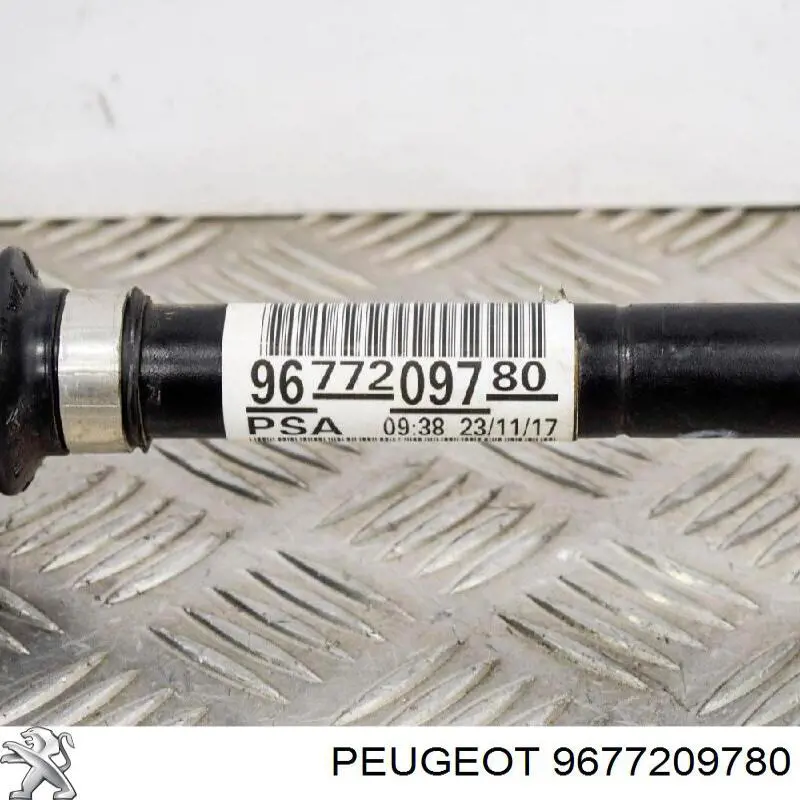 9677209780 Peugeot/Citroen semieixo (acionador dianteiro esquerdo)