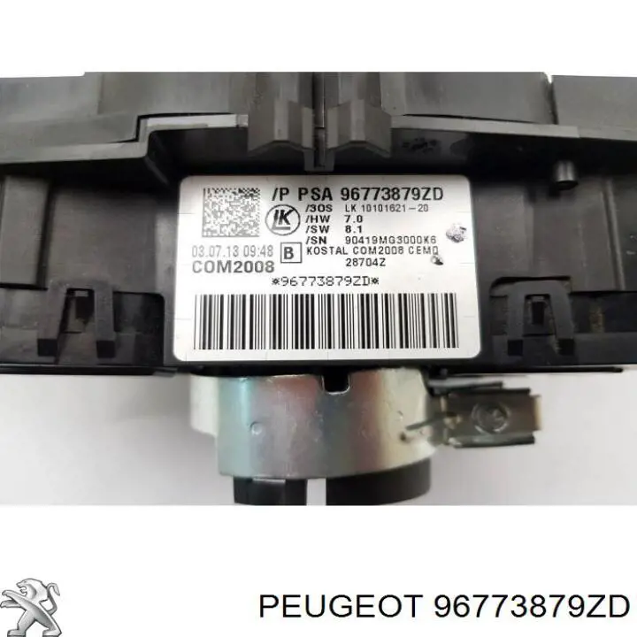 Переключатель подрулевой, левый Peugeot/Citroen 96773879ZD цена, от 109.73 USD