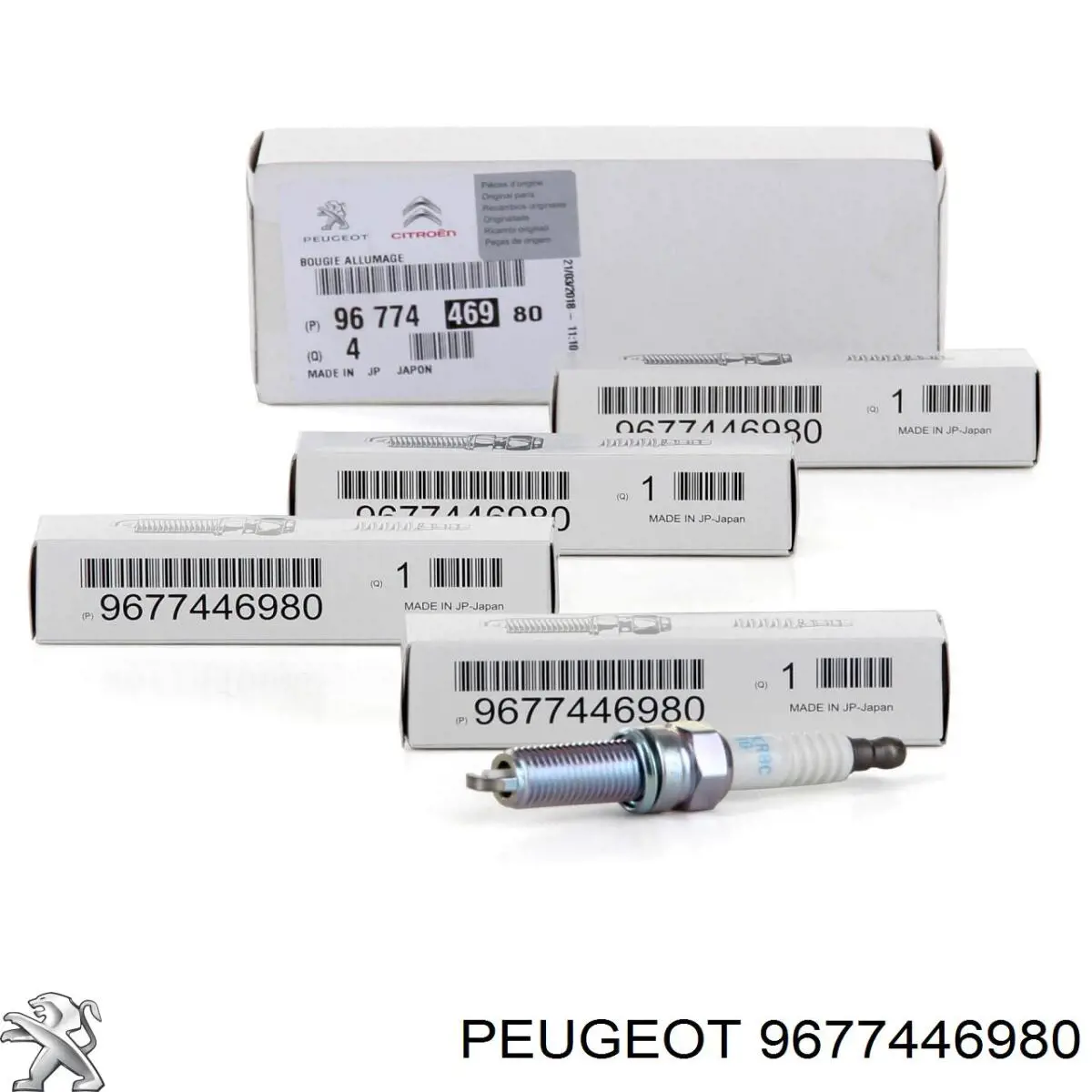 Свеча зажигания Peugeot/Citroen 9677446980 цена, от 18.64 USD