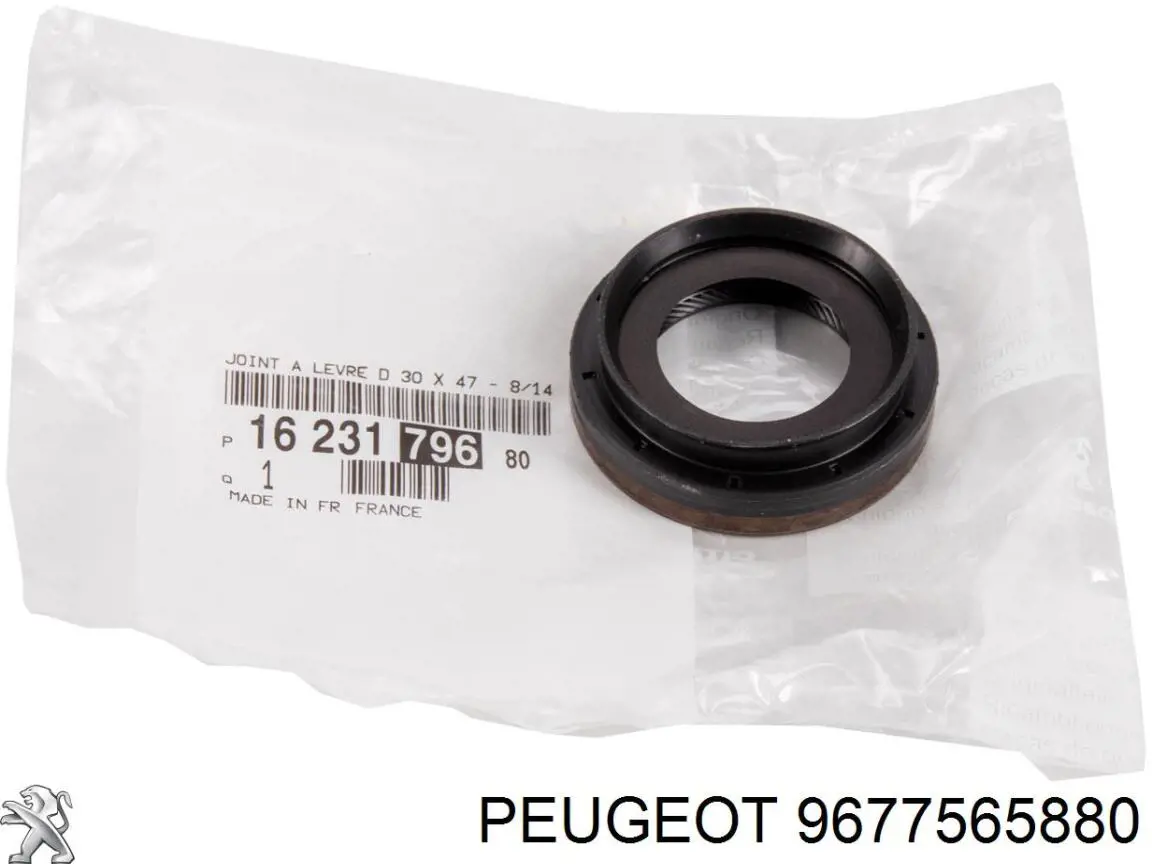 9677565880 PEUGEOT Anillo Reten Palanca selectora, Caja De Cambios original y equivalente