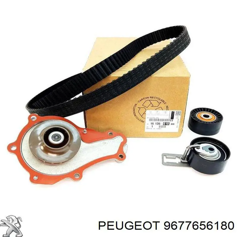 9677656180 Peugeot/Citroen Комплект ремня ГРМ