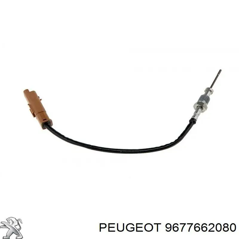 9677662080 Peugeot/Citroen sensor de temperatura dos gases de escape (ge, de filtro de partículas diesel)