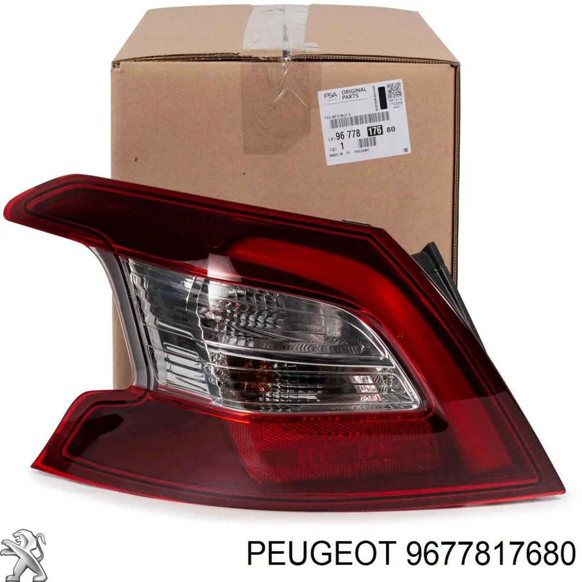 Задняя левая внешняя фара Polcar 57C287U цена, от 76.91 USD