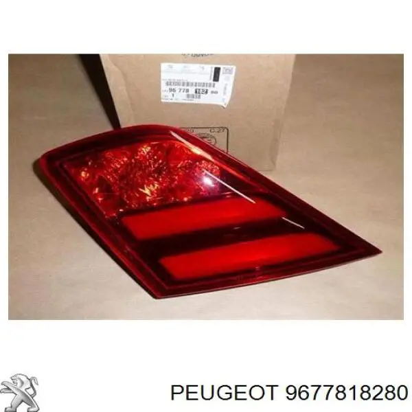 Купить 9677818280 Peugeot/Citroen Стоп задний