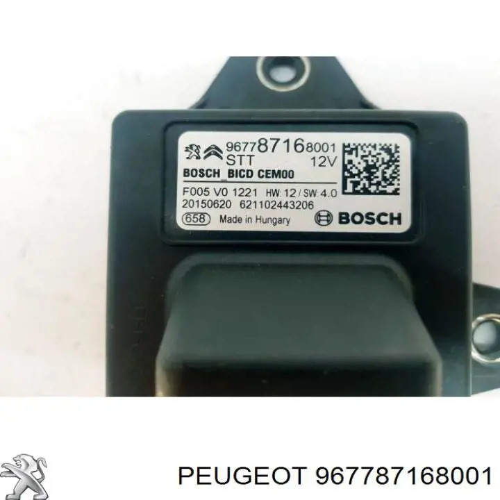Реле предпускового подогревателя Peugeot/Citroen 967787168001 цена, от 60.81 USD