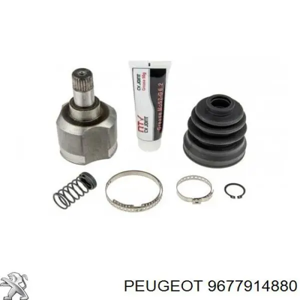 9677914880 Peugeot/Citroen Полуось передняя левая