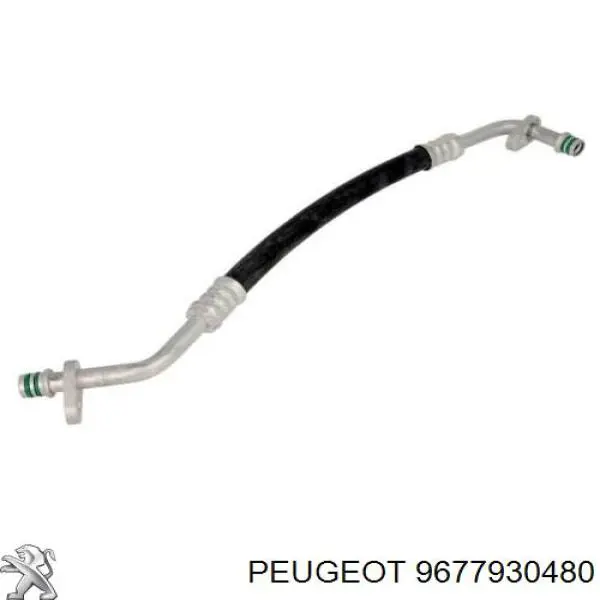 9677930480 Peugeot/Citroen mangueira de aparelho de ar condicionado, desde o compressor até o radiador