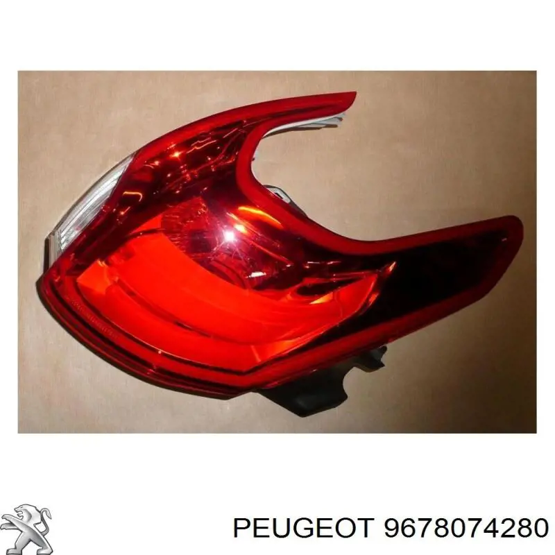 Купить 9678074280 Peugeot/Citroen Стоп задний