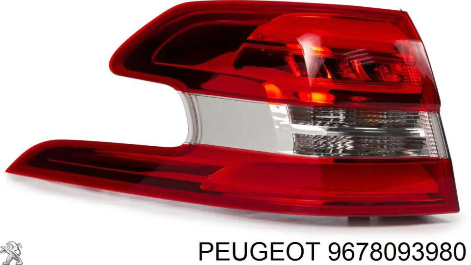 Задняя левая внешняя фара Peugeot/Citroen 9678093980 цена, от 209.72 USD