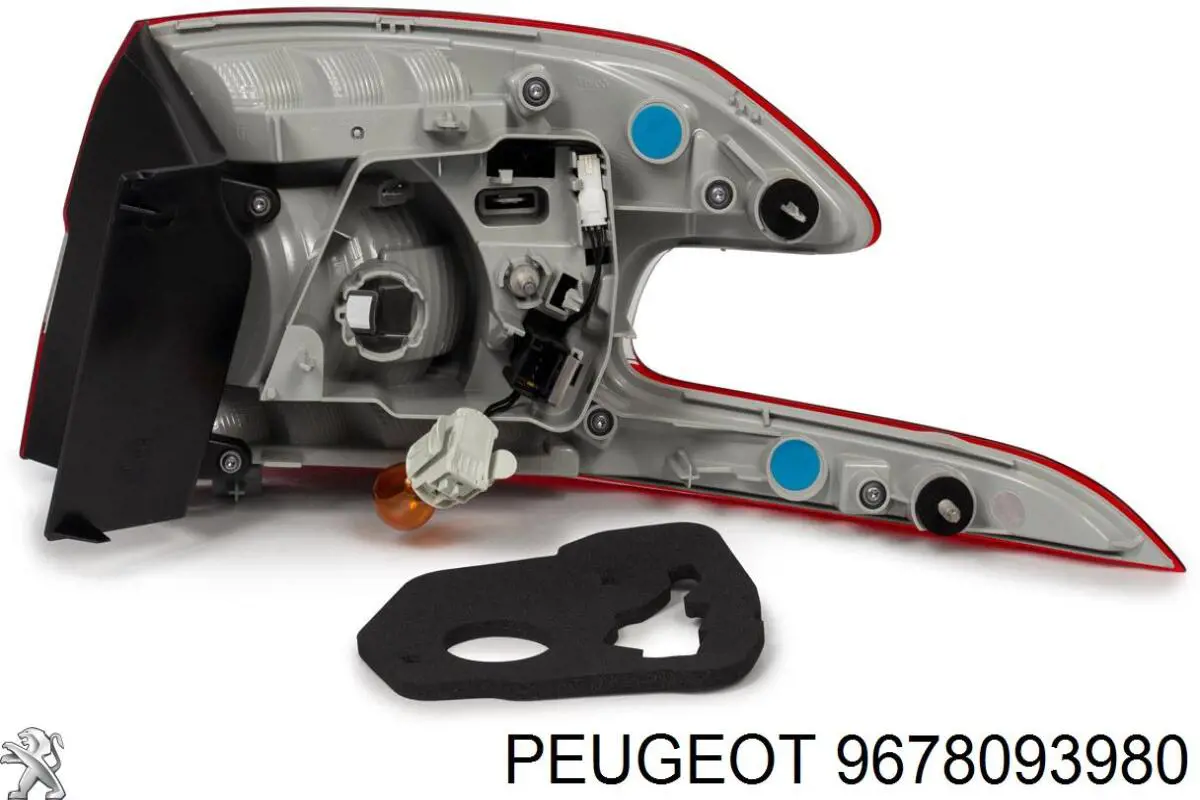 Фонарь задний левый внешний 9678093980 Peugeot/Citroen