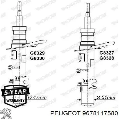 Амортизатор задний 19292991 Bilstein