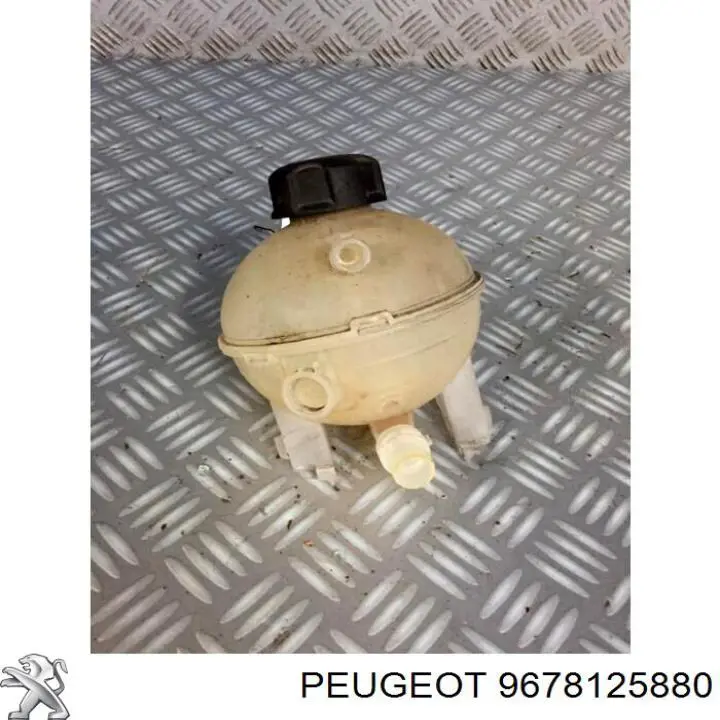 Botella de refrigeración 9678125880 Peugeot/Citroen
