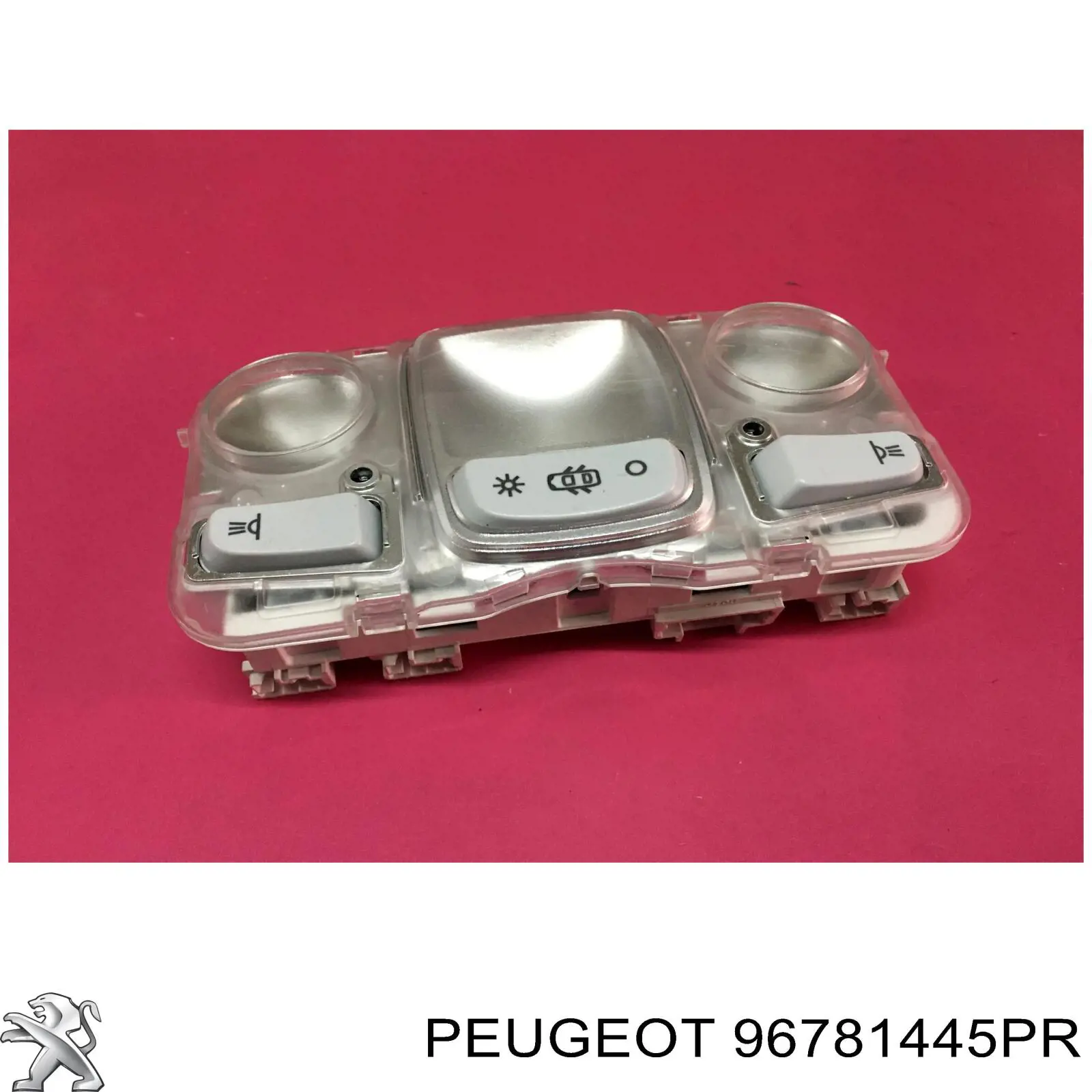 Плафон салона 96781445PR Peugeot/Citroen