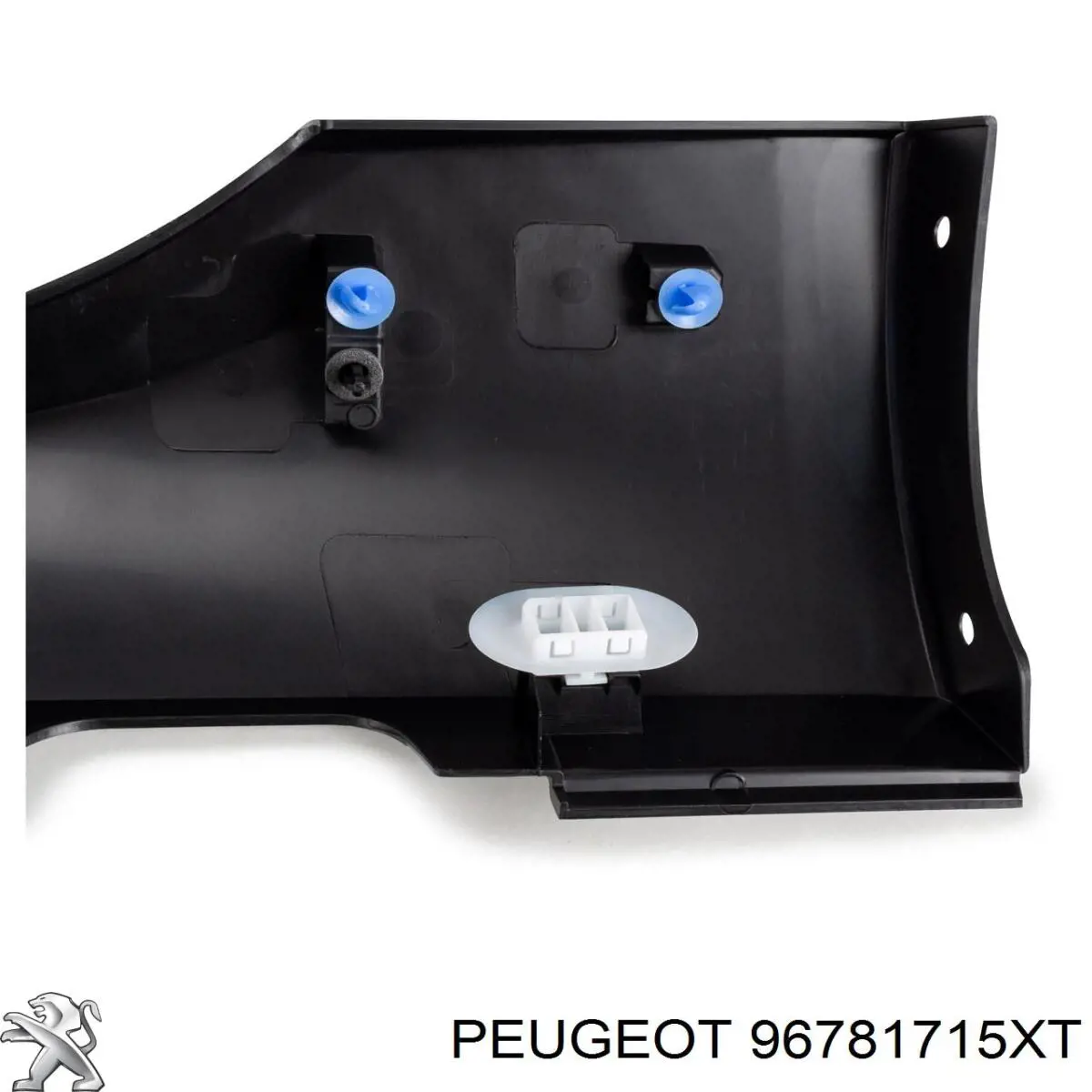 Накладка (молдинг) порога наружная правая Peugeot/Citroen 96781715XT цена, от 21.09 USD