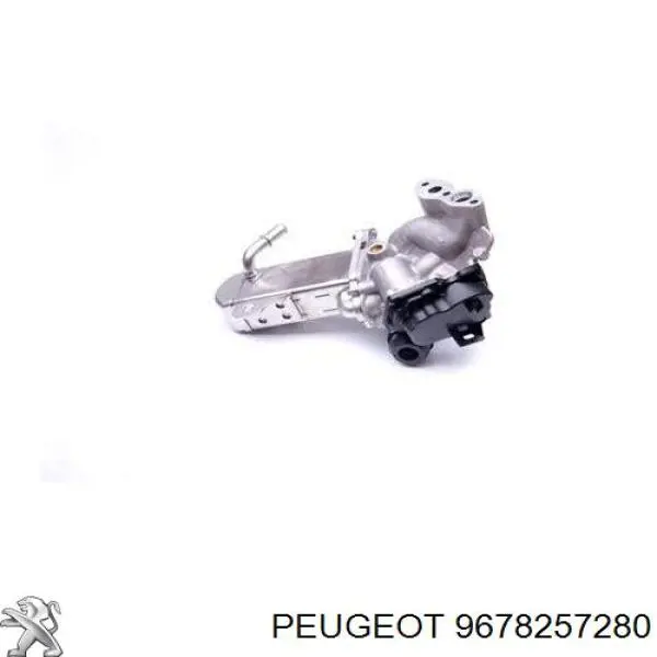 9678257280 Peugeot/Citroen радиатор системы egr рециркуляции выхлопных газов