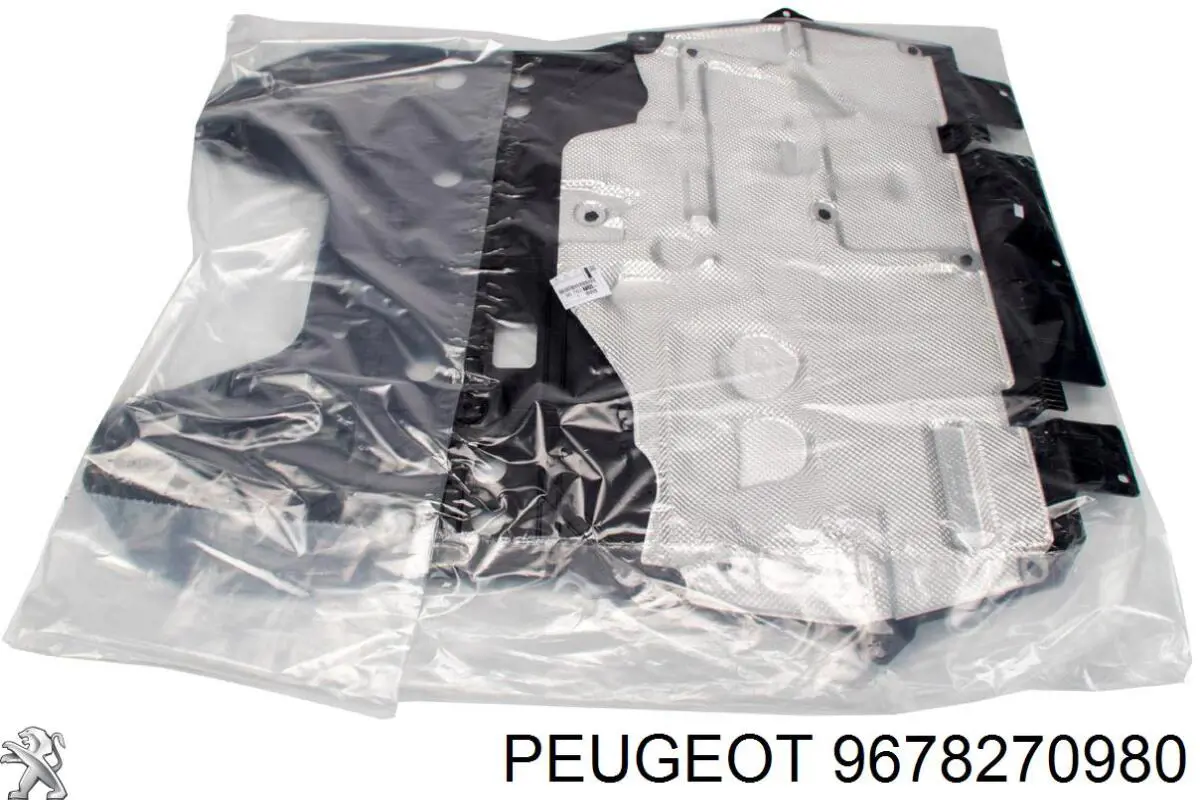 9678270980 PEUGEOT Protección motor / empotramiento original y equivalente