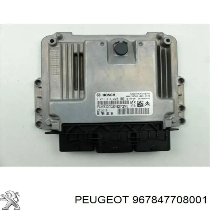  Peugeot/Citroen 967847708001 цена, от 62.08 USD