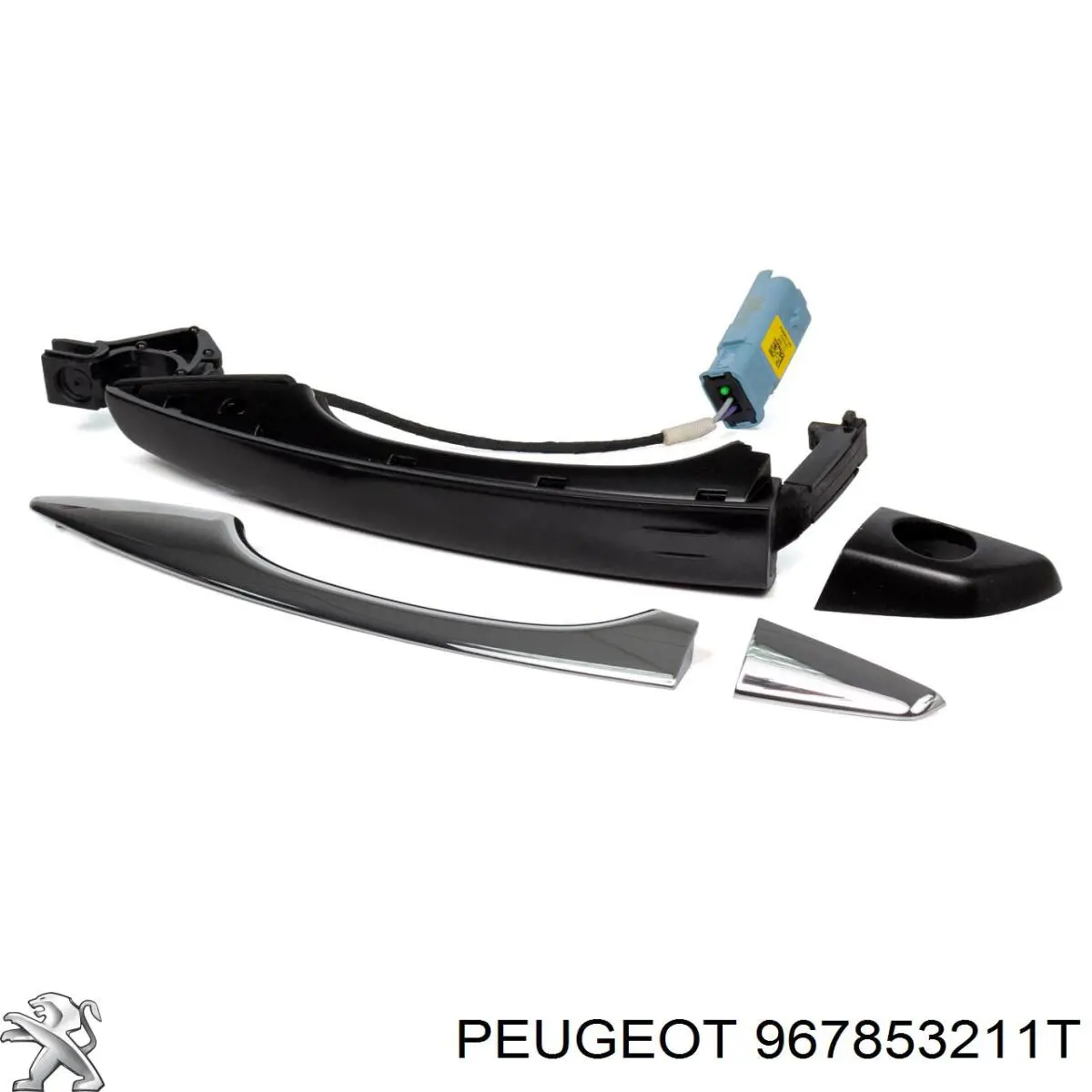 967853211T Peugeot/Citroen ручка двери передней наружная левая