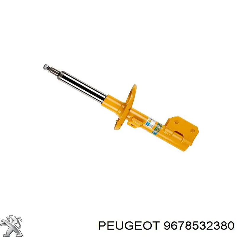 9678532380 Peugeot/Citroen Проставка (резиновое кольцо) пружины задней нижняя