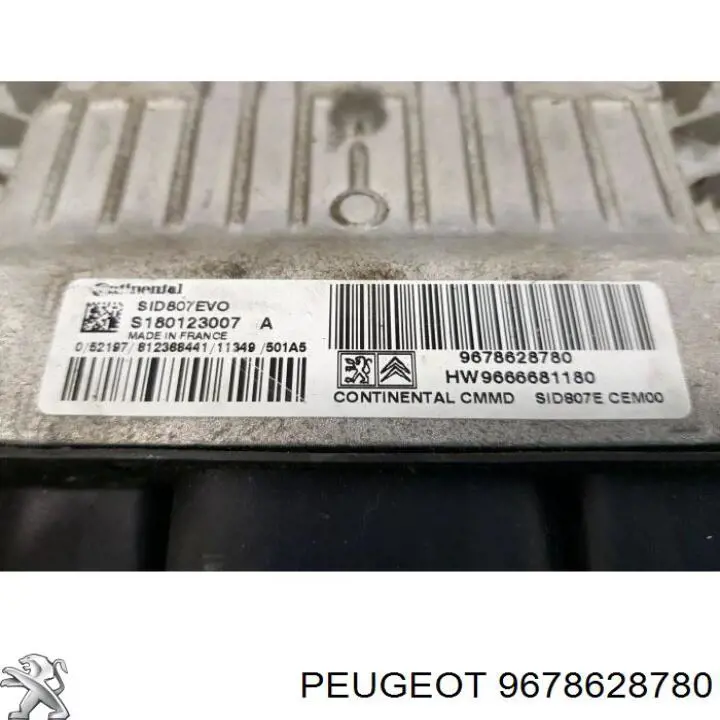 9678628780 Peugeot/Citroen модуль управления (эбу двигателем)