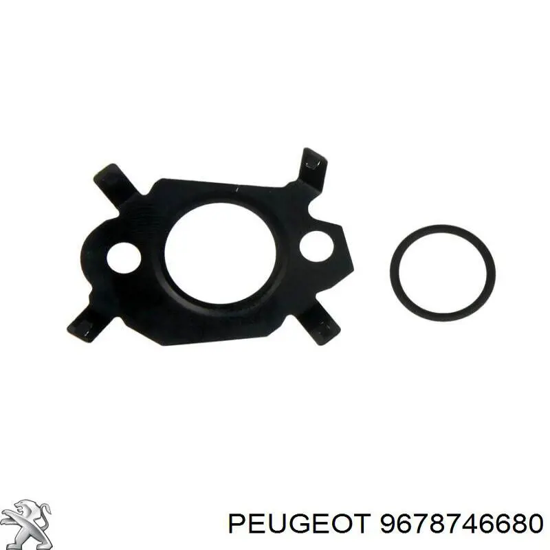 Прокладка EGR-клапана рециркуляции на Peugeot 508 II 