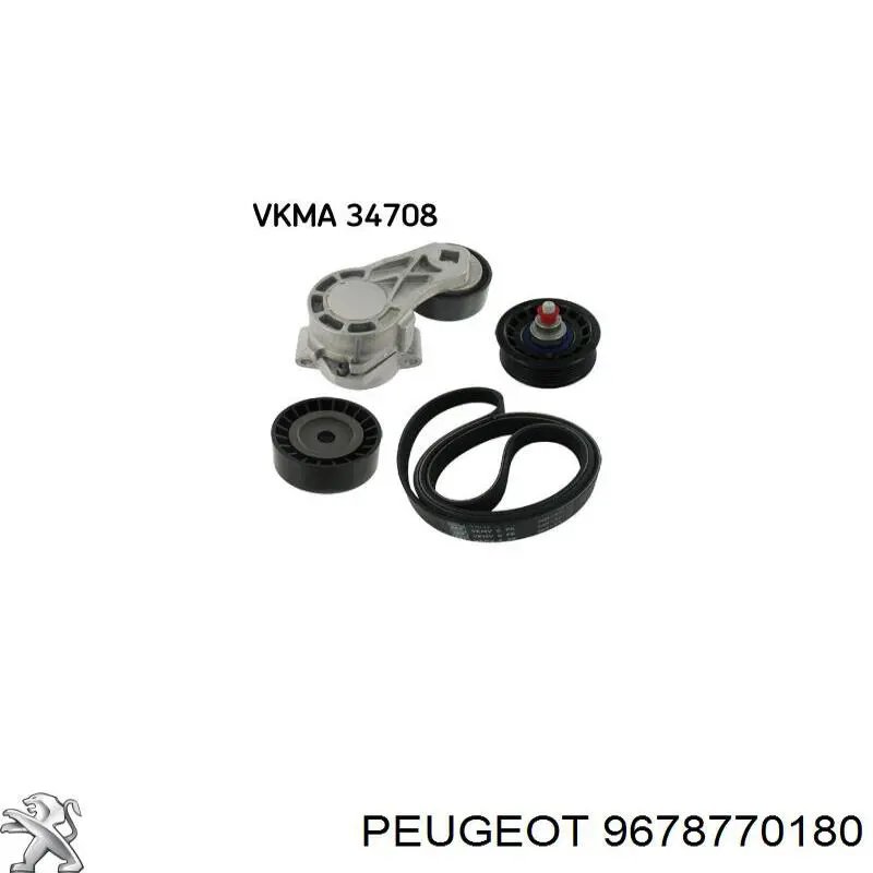 Купить 9678770180 Peugeot/Citroen Паразитный ролик