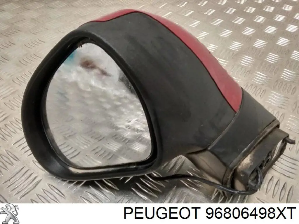 96806498XT Peugeot/Citroen зеркало заднего вида левое