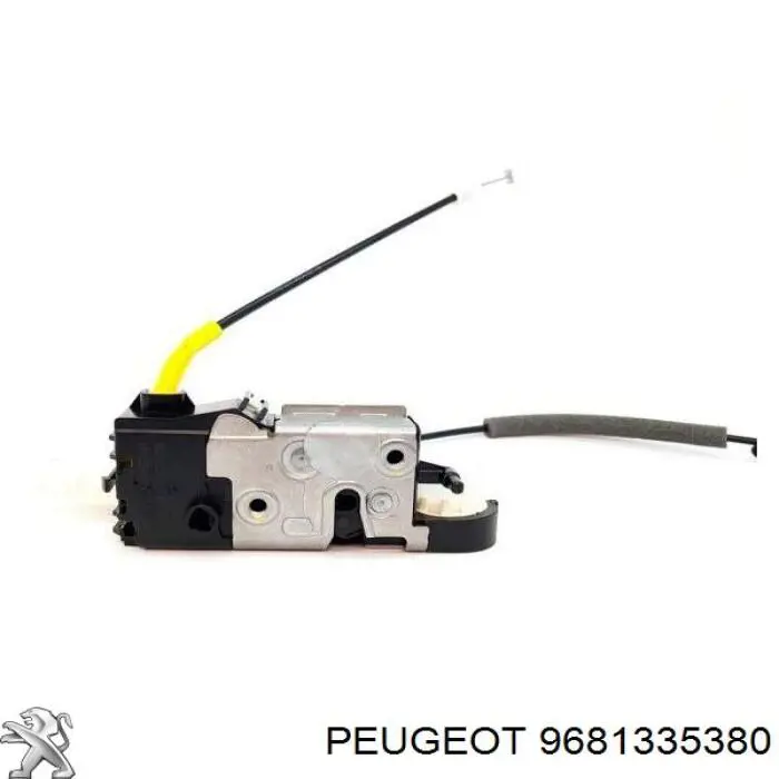 Fecho da porta dianteira esquerda 9681335380 Peugeot/Citroen