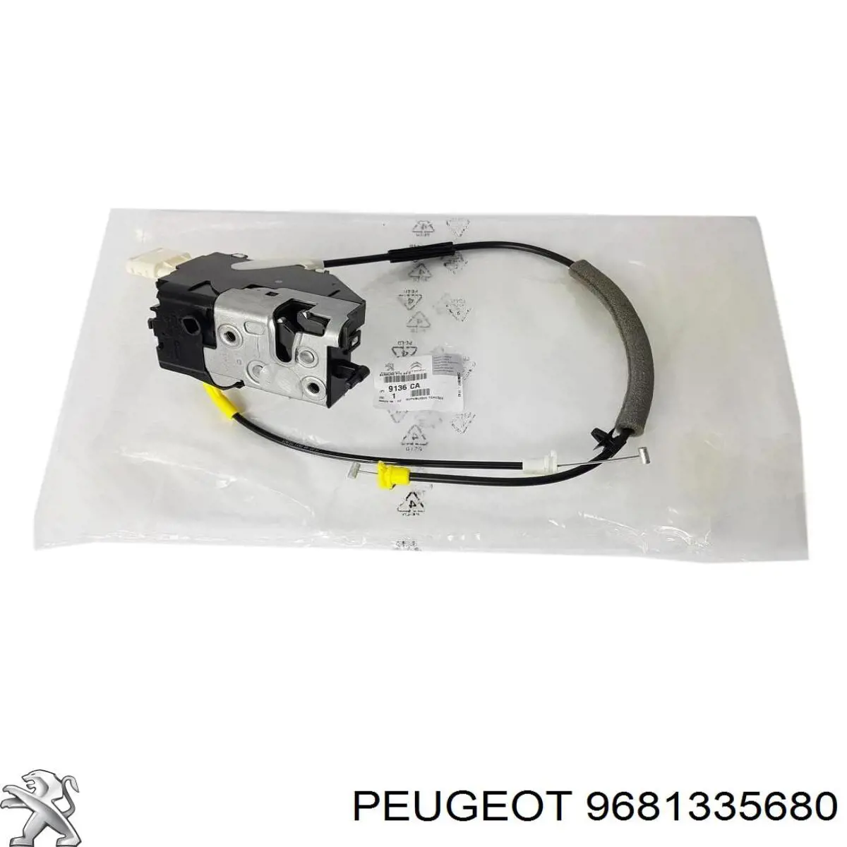 Замок водительской двери 9681335680 Fiat/Alfa/Lancia