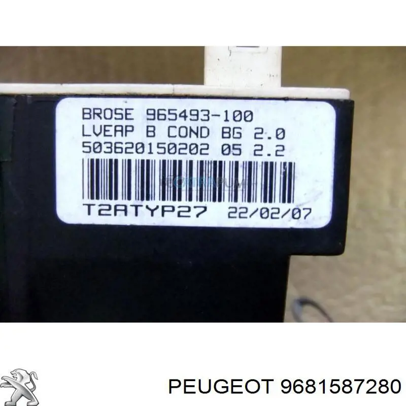  Peugeot/Citroen 9681587280 цена, от 44.34 USD