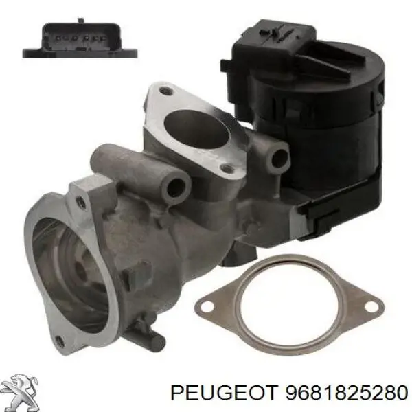 Приборы управления системы рециркуляции Peugeot/Citroen 9681825280 цена, от 23.43 USD