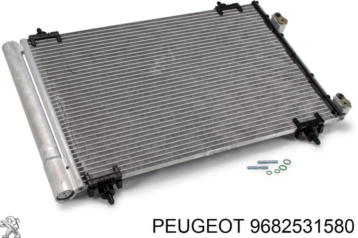 9682531580 Peugeot/Citroen Конденсатор