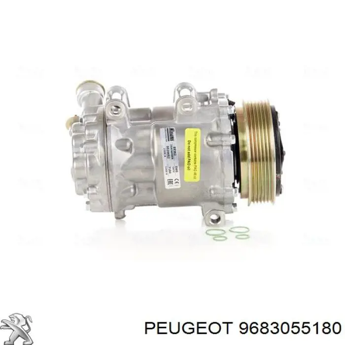 9683055180 Peugeot/Citroen compressor de aparelho de ar condicionado