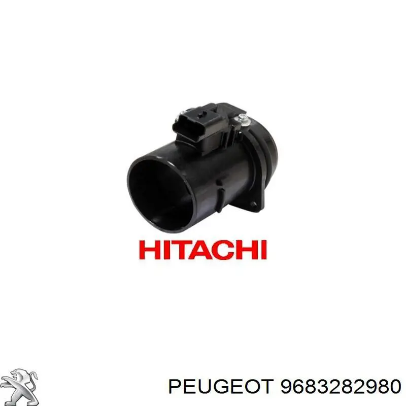 Датчик массового расхода воздуха Peugeot/Citroen 9683282980 цена, от 14.06 USD