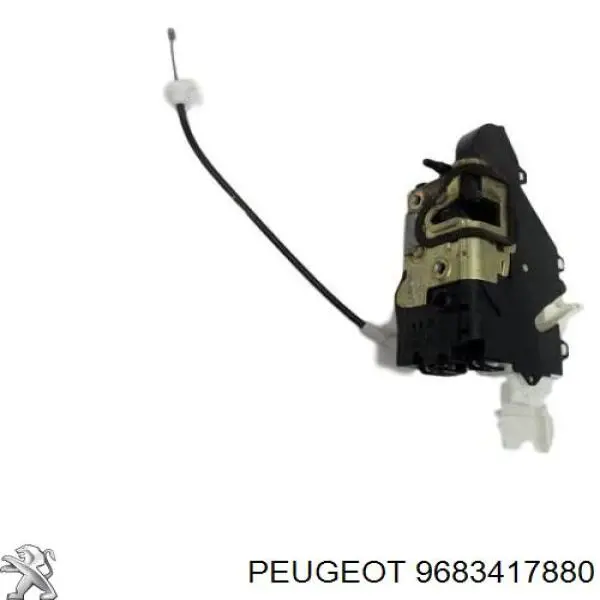 9683417880 Peugeot/Citroen fecho da porta dianteira esquerda