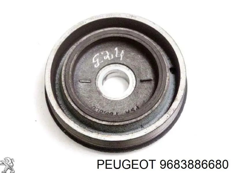 9683886680 Peugeot/Citroen шкив коленвала