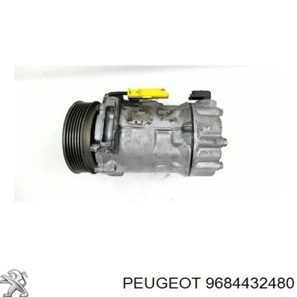 Компрессор кондиционера 9684432480 Peugeot/Citroen