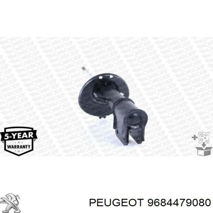 Стойка передняя левая Peugeot/Citroen 9684479080