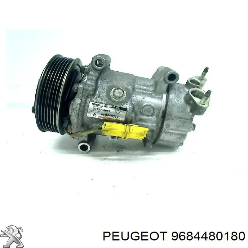 9684480180 Peugeot/Citroen compressor de aparelho de ar condicionado
