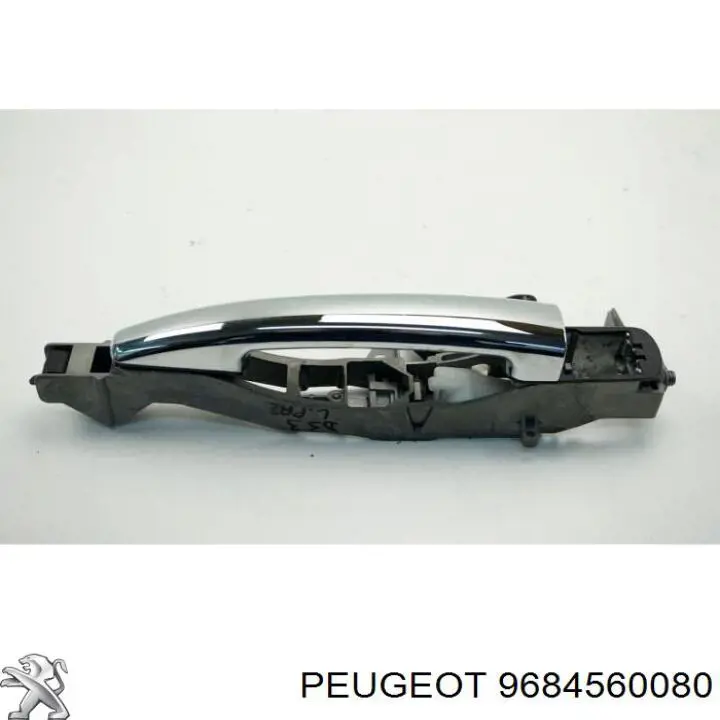 9684560080 Peugeot/Citroen держатель наружной ручки двери левых дверей