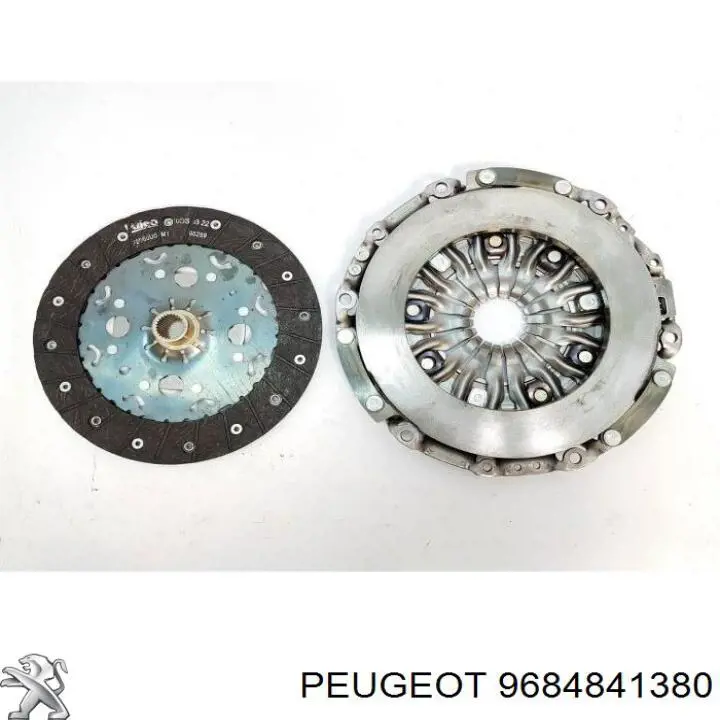 9684841380 Peugeot/Citroen kit de embraiagem (3 peças)