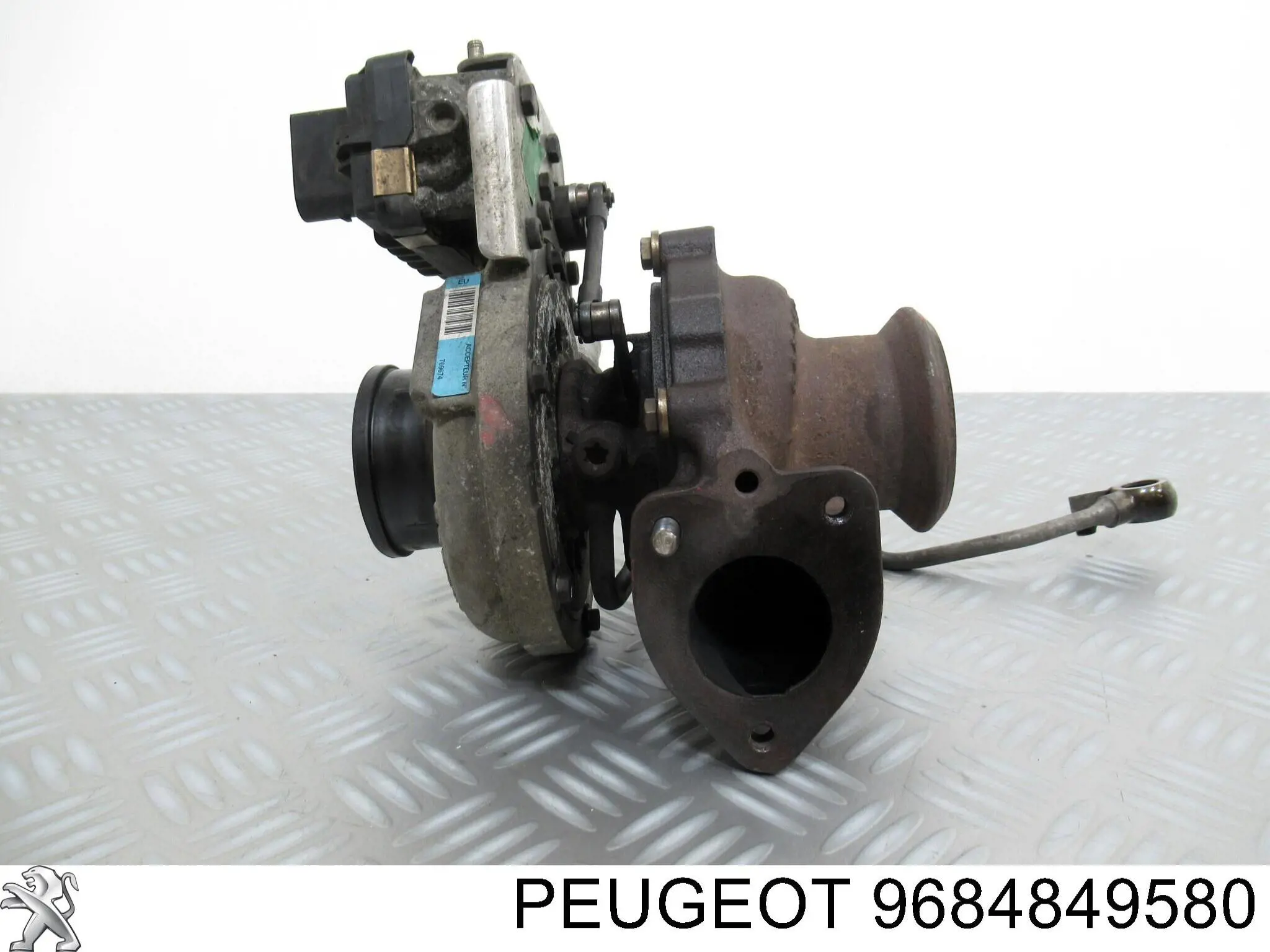 9683657880 Peugeot/Citroen turbina