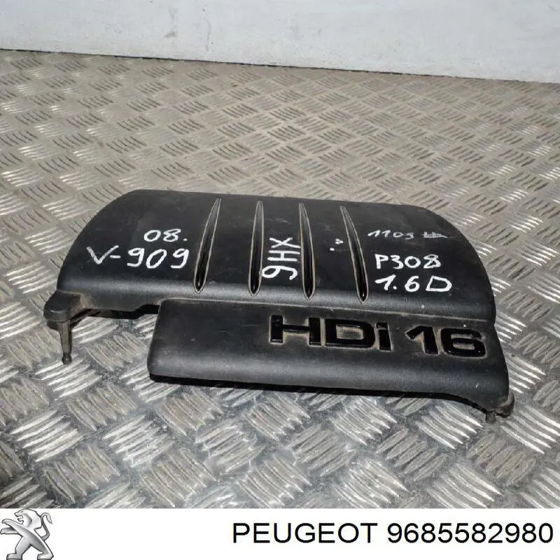 Купить 9685582980 Peugeot/Citroen Крышка двигателя