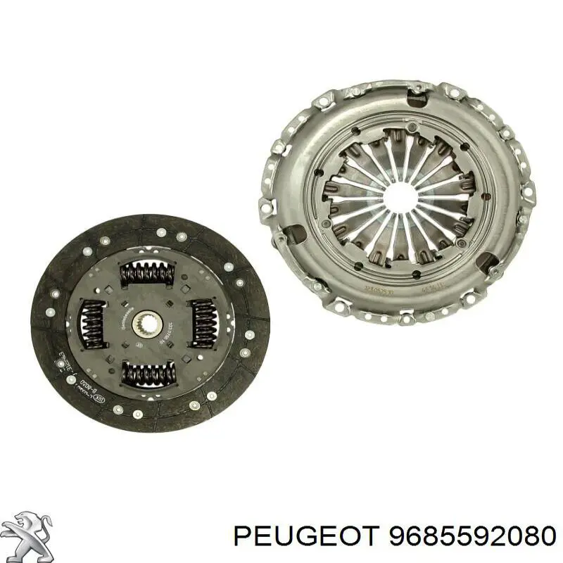 Комплект сцепления (3 части) Peugeot/Citroen 9685592080 цена, от 49.77 USD